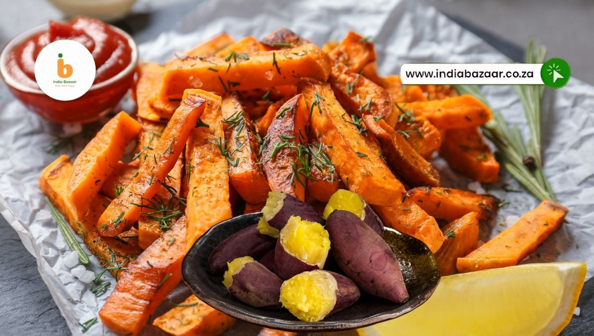 🍠 Ghee Roasted Sweet Potatoes with Indian Spices