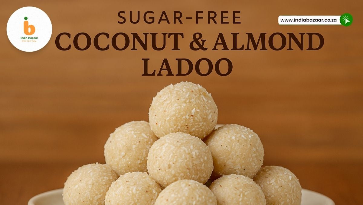 Sugar-Free Coconut & Almond Ladoo — Guilt-Free Indulgence
