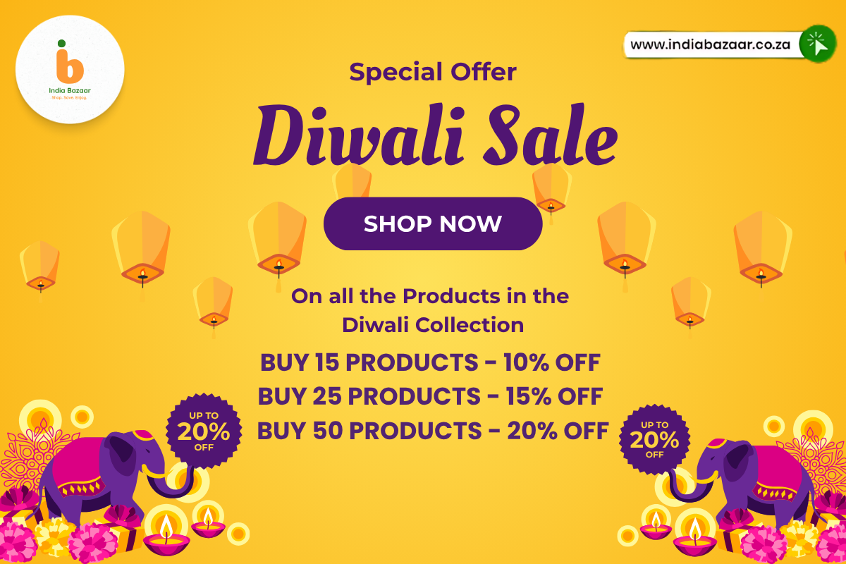 🪔 Celebrate Diwali with Special Offers from India Bazaar South Africa!