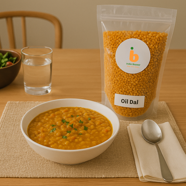 IB Oil Dal – 1Kg | Oiled Toor/ Tuver Dal (Split Pigeon Peas) for Authentic Indian Cooking