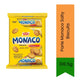 Parle Monaco Salty Biscuits | 316.50g (Pack of 5) - Classic Crispy & Light Salted Snack Crackers for Tea Time & Toppings | Delivers Savory Crunch & Wholesome Bite | South Africa | India Bazaar