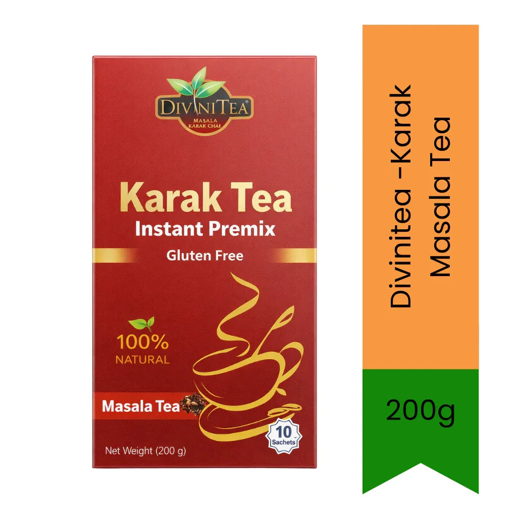 Divini Tea Masala Karak Chai Instant Premix Gluten Free | 200g