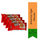 Britannia Tiger Glucose Biscuits Multipack | 200g (4 x 50g Pack) - Iron & Vitamin Fortified Sweet Crunch Wheat Biscuits, High-Nutrition School Snack | South Africa | India Bazaar