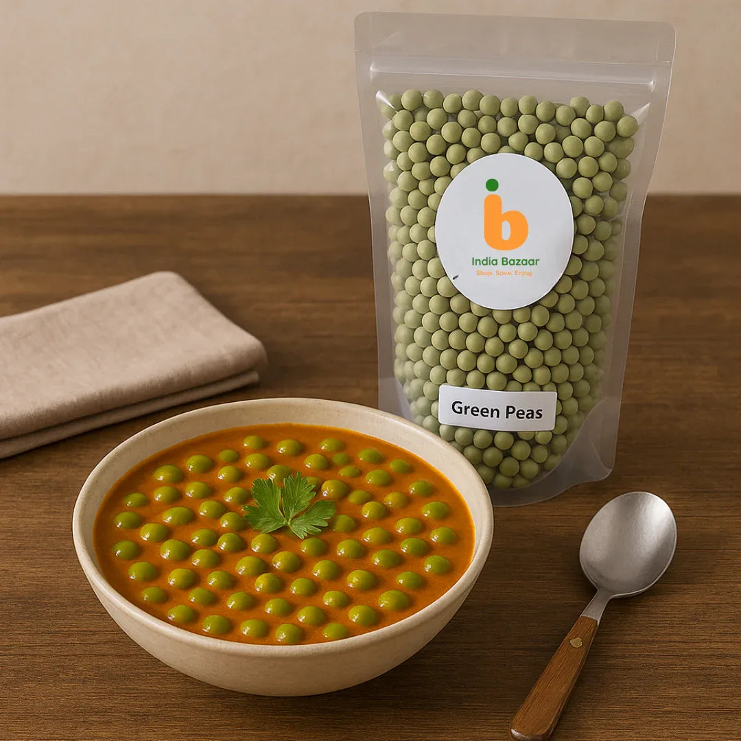IB Green Peas – Dried Green Boontjies (Whole Peas / Matar) | 5kg