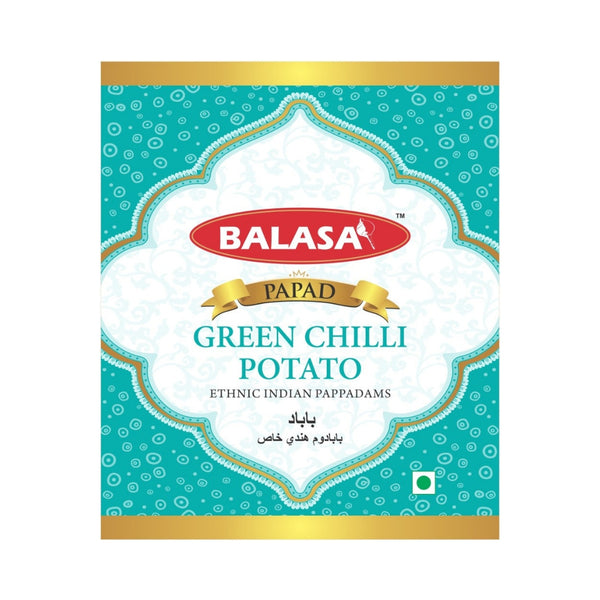 Balasa Fasting Special Green Chilli Potato 100Gm