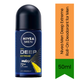 NIVEA MEN Deep Extreme Anti-Perspirant Roll-On | 50ml - Premium Underarm Protection | Black Carbon 48H Sweat & Odour Control | Dark Wood Scent | South Africa | India Bazaar