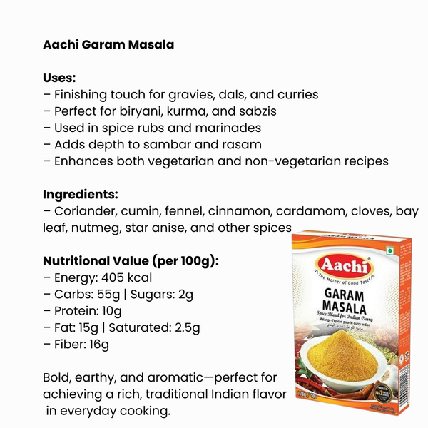 Aachi Garam Masala |BB:JUN.2026