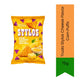 Truda Stylos Cheese Corn Puffs | 75g - Cheesy Crunchy Corn Snack for Anytime Munching, Light Texture & Great Taste | South Africa | India Bazaar
