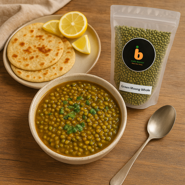 IB Green Moong (Whole) – 1Kg | Unpolished & High Protein Dal for Healthy Cooking