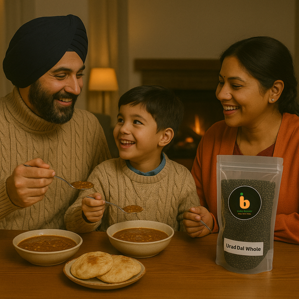 IB Black Urad (Whole) – 1Kg | Premium Whole Black Gram (Sabut Urad)