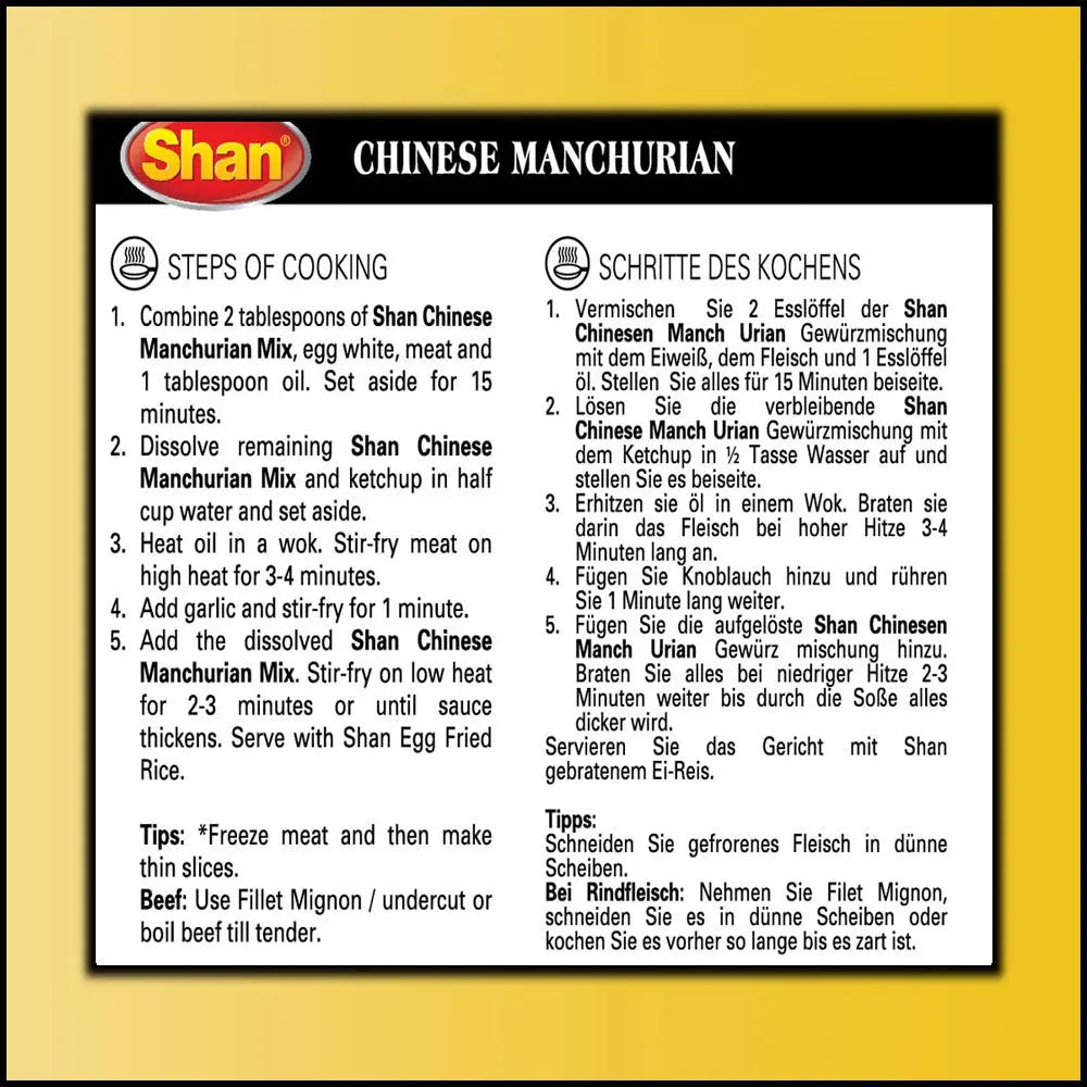 Shan Chinese Manchurian Oriental Spice Mix | 50g