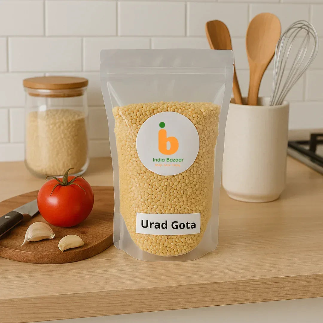 IB Whole White Lentils 1kg (Urad Gota / Whole Skinned Urad Dal) | 1kg