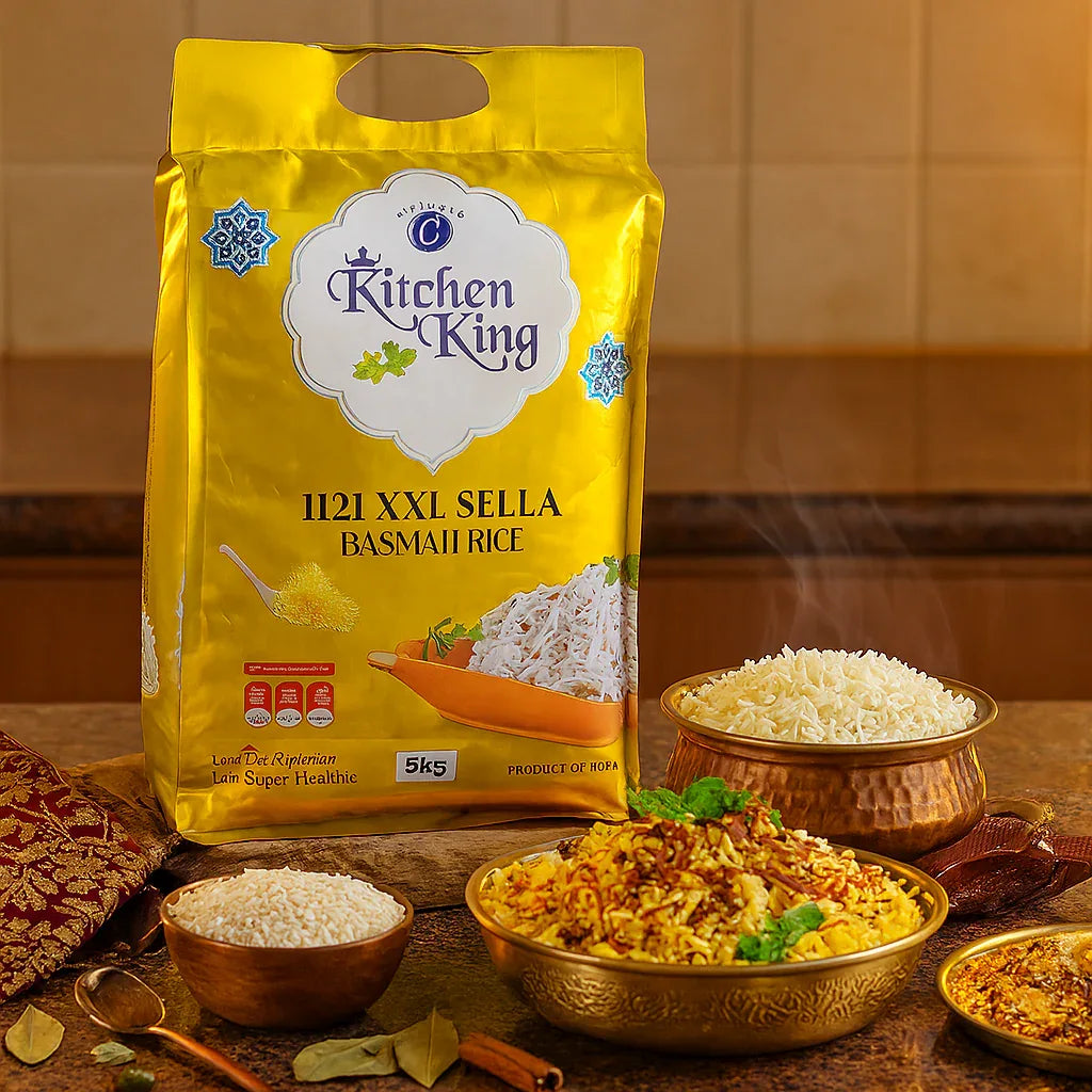 Kitchen King 1121 XXL Sella Basmati Rice | 5kg
