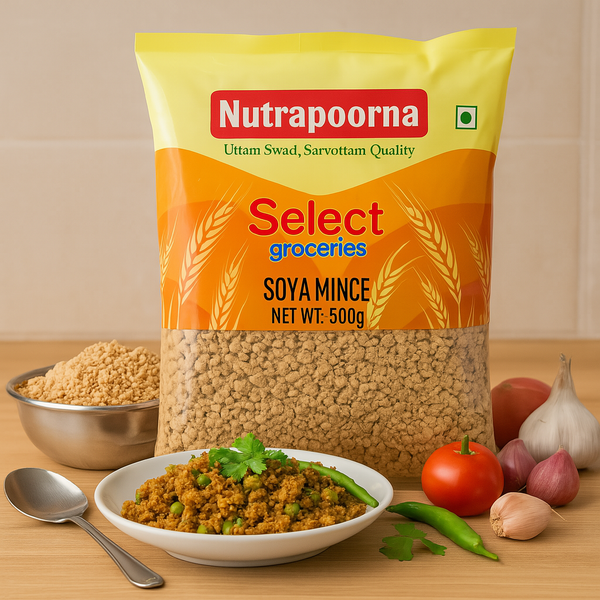 Nutrapoorna Soya Mince 500g – Plant-Based Protein Boontjies (Soya Mince)|BB:JUN.2026