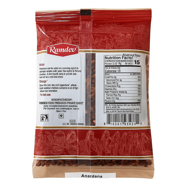 Ramdev Anardana 100g – Authentic Indian Tangy Spice|BB:MAR.2027