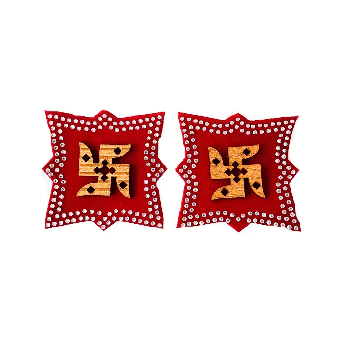Swastika Red Sticker