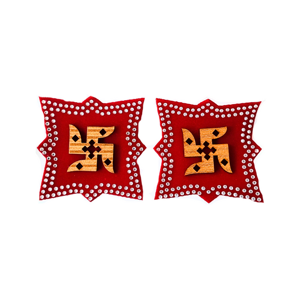 Swastika Red Sticker