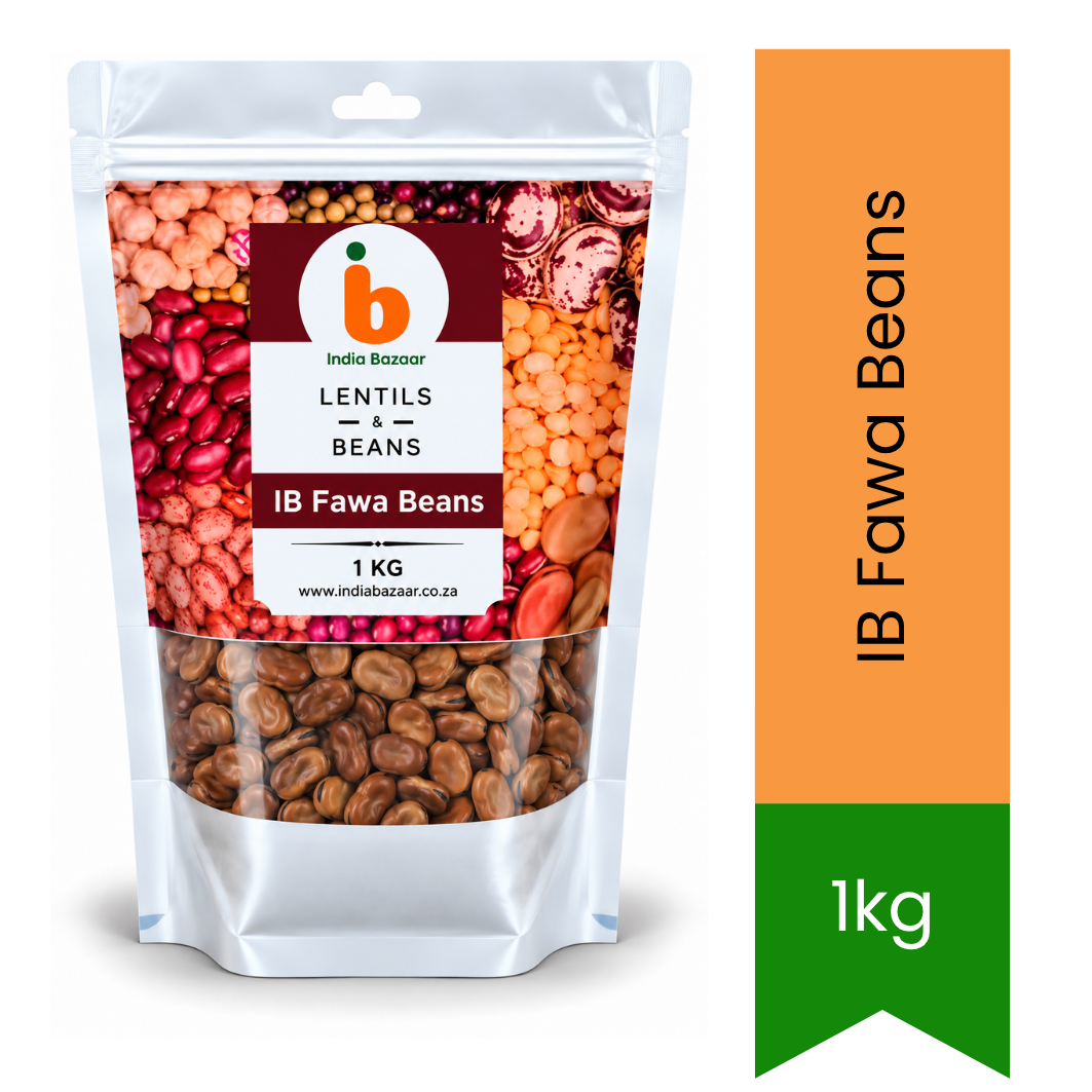 IB Fawa Beans (Bakla Beans / Broad Beans) - Premium Whole Pulse | Nutrient-Rich Legume for Traditional Stews & Curries | South Africa | India Bazaar
