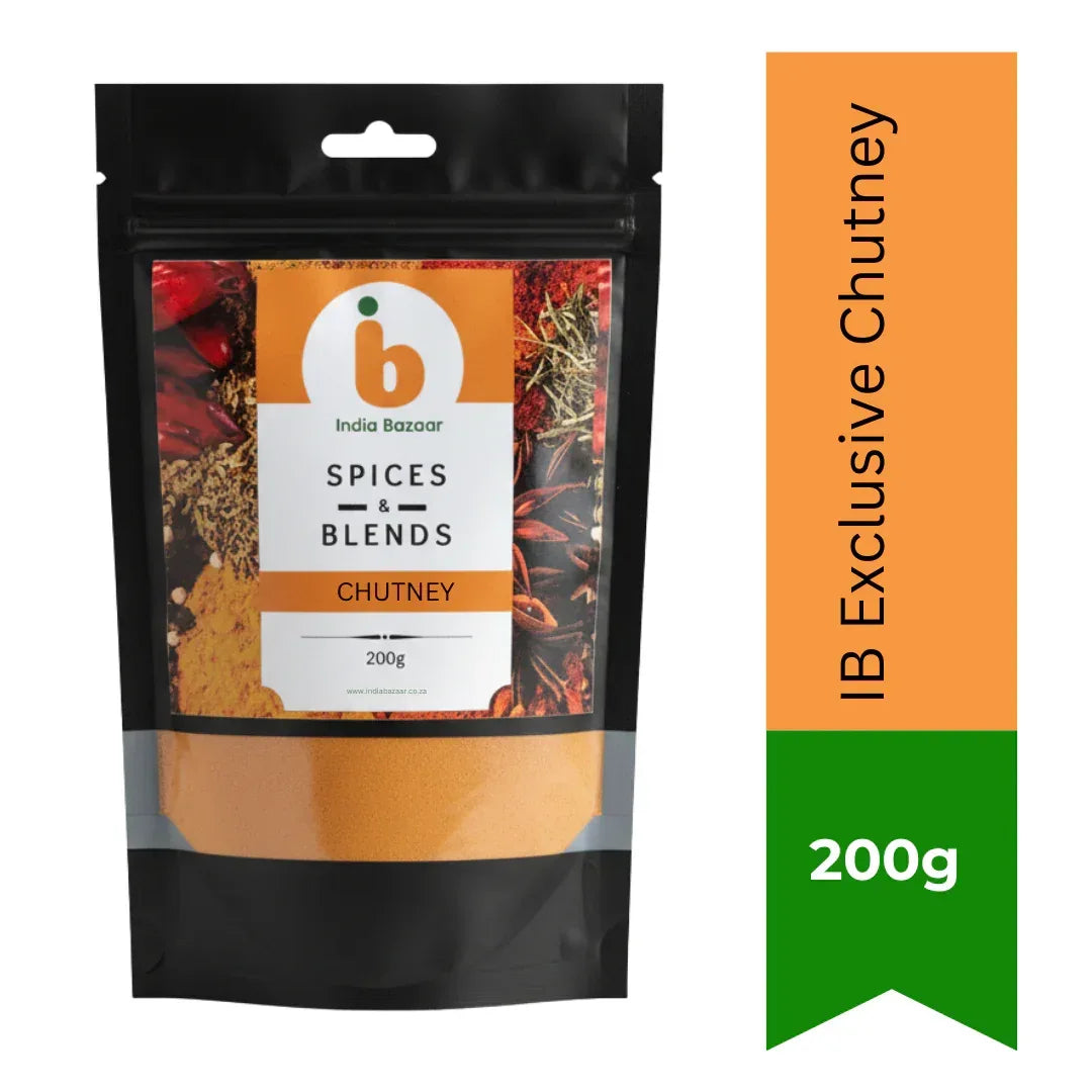 IB Fruit Chutney Seasoning Sweet & Tangy Spice Blend (Chutney Powder) | 200g - Traditional South African Flavour Rub for Meat Marinades, Dipping Sauces & Braai Glazes | South Africa | India Bazaar