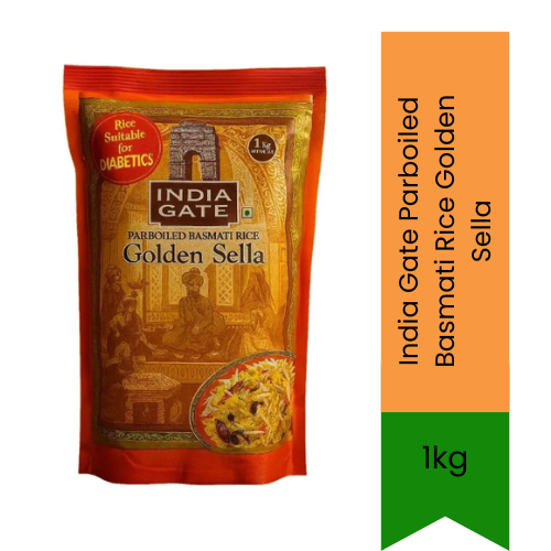India Gate Parboiled Basmati Rice Golden Sella