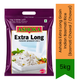 Ashoka Extra Long Grain Indian Basmati Rice (Basmati Chawal / Chawal) | 5kg - Premium Aromatic Aged Long Grain Rice for Biryani, Pulao & Daily Indian Meals | Non-Sticky & Fluffy Texture | South Africa | India Bazaar