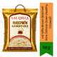 Lal Qilla Brown Basmati Rice (Whole Grain Healthy Chawal) - High-Fiber Nutritious Slender Grain for Weight Management, Rich Earthy Aroma & Low GI | South Africa | India Bazaar
