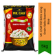 MR. Chef 1121 Extra Long Grain Sella Basmati Rice | 5kg - Diabetic Friendly (Parboiled Basmati Chawal), Non-Sticky Aged Rice for Biryani & Pulao | Delivers Low GI & Fluffy Texture | South Africa | India Bazaar