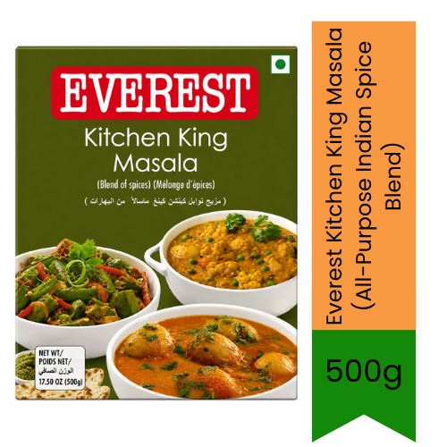 Everest Kitchen King Masala (All-Purpose Indian Spice Blend) - Premium Master Curry Seasoning to Elevate Everyday Mixed Vegetable Dishes | South Africa | India Bazaar