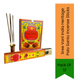 Sree Vani Palo Santo Incense Sticks (India Heritage) | Pack of 12 - Ideal for Meditation, Relaxation & Energy Cleansing, Warm Woody Fragrance & Calming Atmosphere | South Africa | India Bazaar
