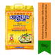 Kitchen King Golden Sella Easy Cook Parboiled Basmati Rice | 5kg - Ideal for Biryani & Everyday Meals, Easy Cooking & Long Separate Grains | South Africa | India Bazaar