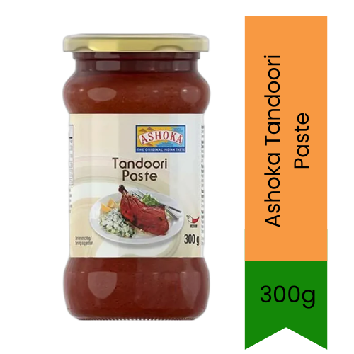 Ashoka Tandoori Paste | 300g - Ready Marinade for Tandoori Chicken, Paneer & Grilled Foods, Bold Flavor & Convenient Preparation | South Africa | India Bazaar