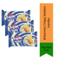 Britannia Crispy Wafers Vanilla Multipack | 225g (3 x 75g Pack) - Light Multi-Layered Cream-Filled Wafer Sticks, Crunchy Sweet Snack for Kids Birthday Parties | South Africa | India Bazaar