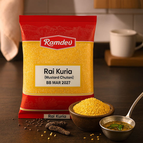 Ramdev Rai Kuria 200g – Bold & Spicy Crushed Mustard|BB:MAR.2027