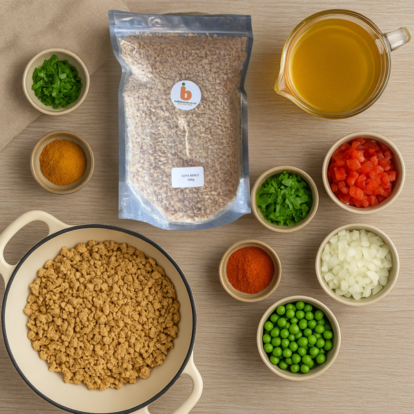 IB Soya Mince 500g – Plant-Based Protein Boontjies (Soya Mince)