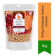 IB Big Chickpeas (Kabuli Chana) | 1kg - Extra-Large Creamy Garbanzo Beans for Spicy Punjabi Chole Curries & Creamy Hummus Dip | South Africa | India Bazaar