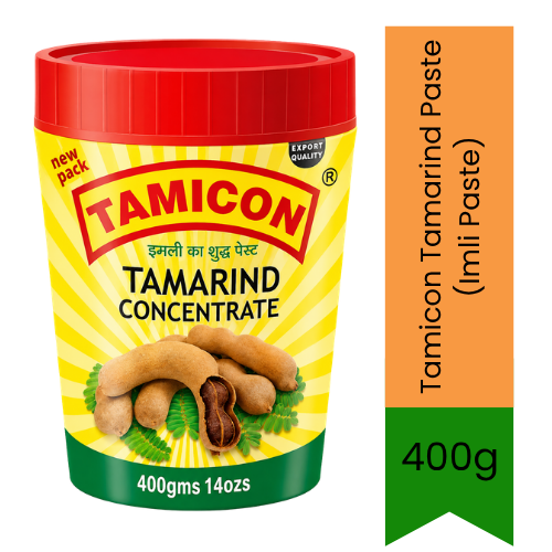 Tamicon Tamarind Paste (Imli Paste) - Concentrated Tangy Extract for Curries, Chutneys, Sambhar & Rasam | Delivers Authentic Sour Flavor & Easy Cooking | South Africa | India Bazaar