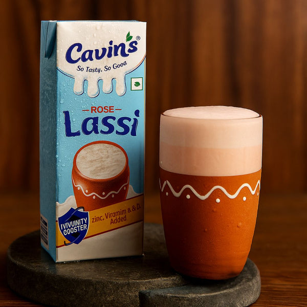 Cavins Rose Lassi 180ml|BB:10.JAN.2026