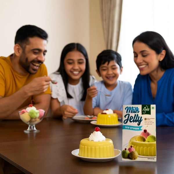 Ajwa Milk Jelly Ice Cream|BB:JAN.2026