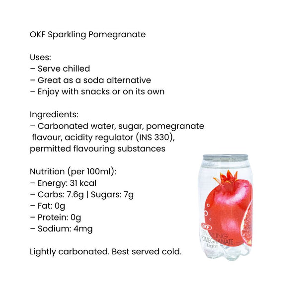 OKF Sparkling Pomogranate