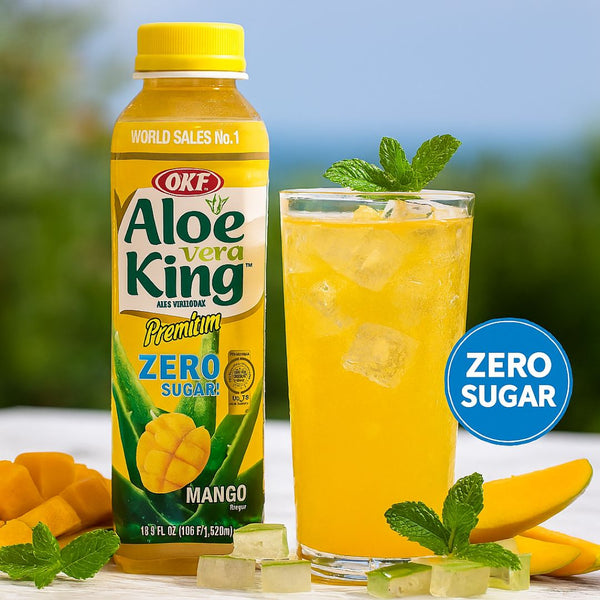 OKF Aloe Vera King Zero Sugar Mango Drink|BB:12.DEC.2025