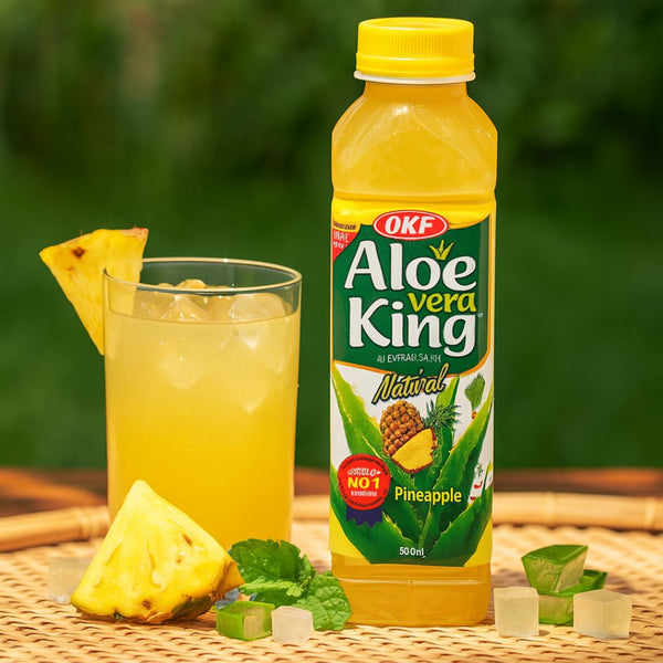 OKF Aloe Vera King Pineapple Drink|BB:10.JUL.2026