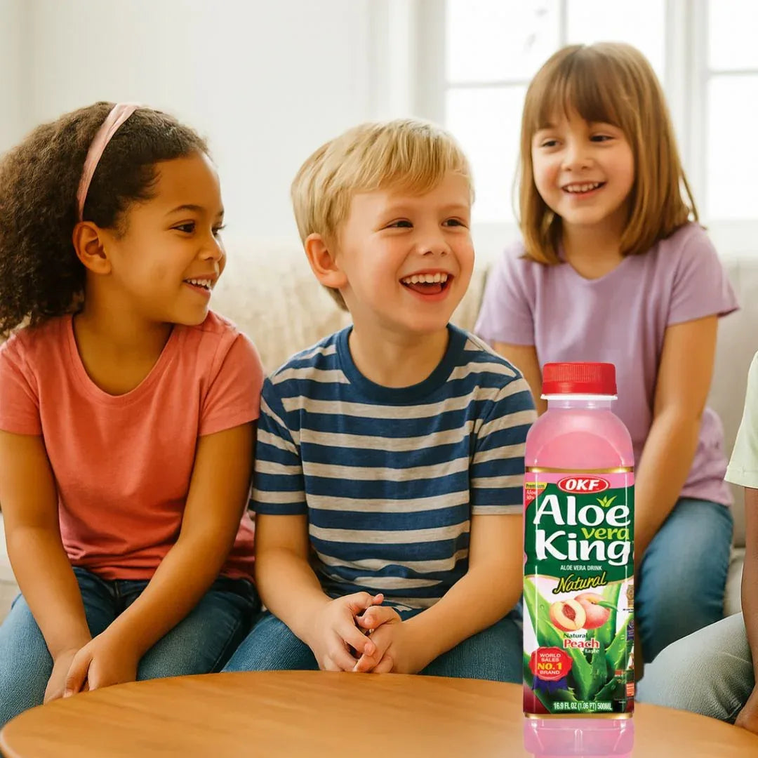 OKF Aloe Vera King Peach Drink