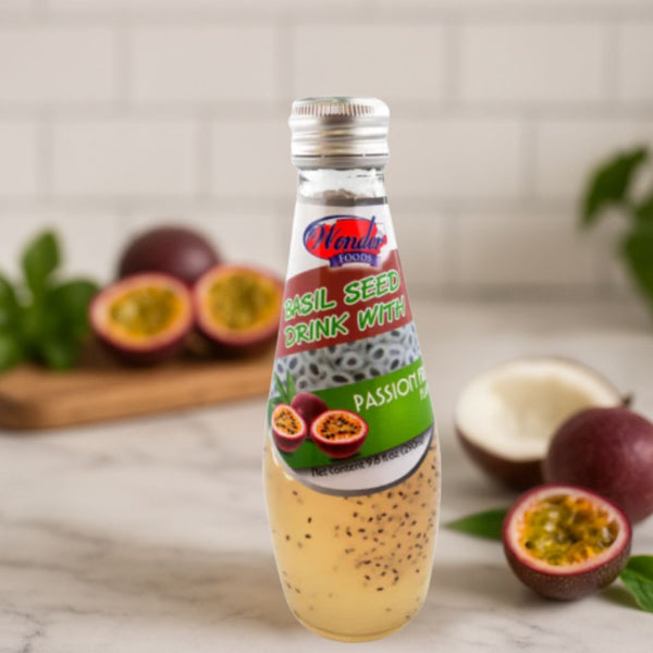 Wonder Foods Basil Seeds Passion Fruit Flavor Juice