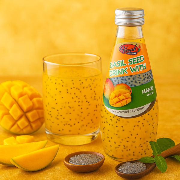 Wonder Foods Basil Seeds Mango Flavor Juice
