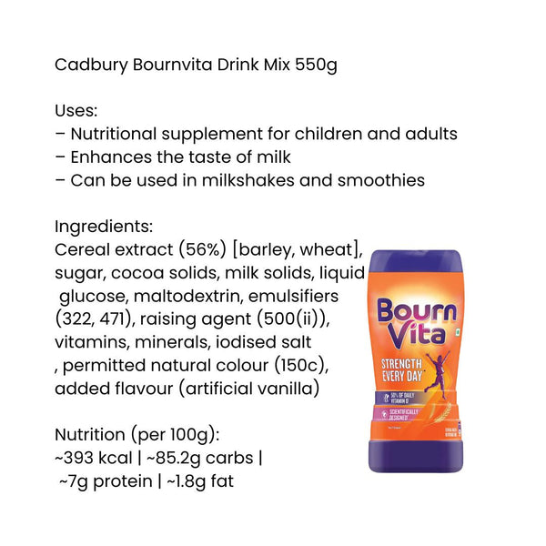 Cadbury Bourn Vita Drink Mix |BB:16.JAN.2026