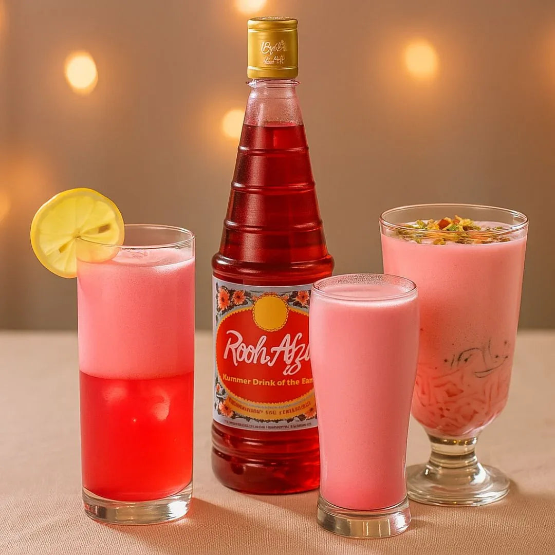 Hamdard Rooh Afza Rose Syrup