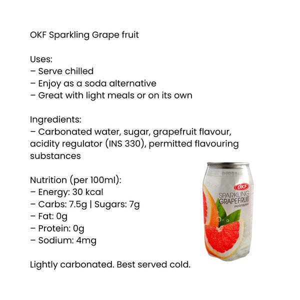 OKF Sparkling Grape fruit
