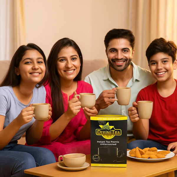 Divini Tea Ginger Chai Instant Tea Premix Unsweetened|BB:07.JAN.2027