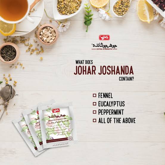 Johar Herbal Wellness Drink / Joshanda Extra Strength | Soothing Hot Drink for Cold & Throat Relief | Warming Herbal Blend | South Africa | India Bazaar