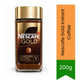 Nescafe Gold Instant Coffee | 200g - Premium Freeze-Dried Pure Coffee | Smooth Dark Roasted Taste & Rich Coffee Aroma | South Africa | India Bazaar